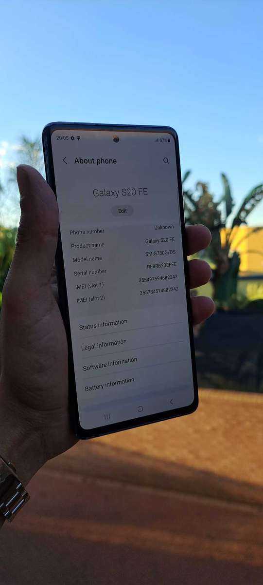 Samsung Galaxy S20 Fe 128GB - Dual Sim
