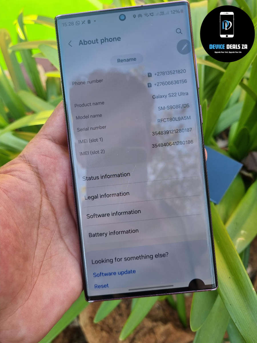 Samsung Galaxy S22 Ultra - 256GB