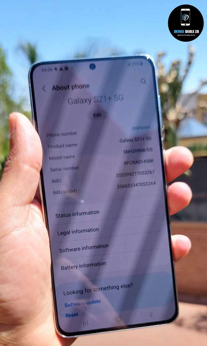 Samsung Galaxy S21 Plus 5G - 256GB Dual Sim