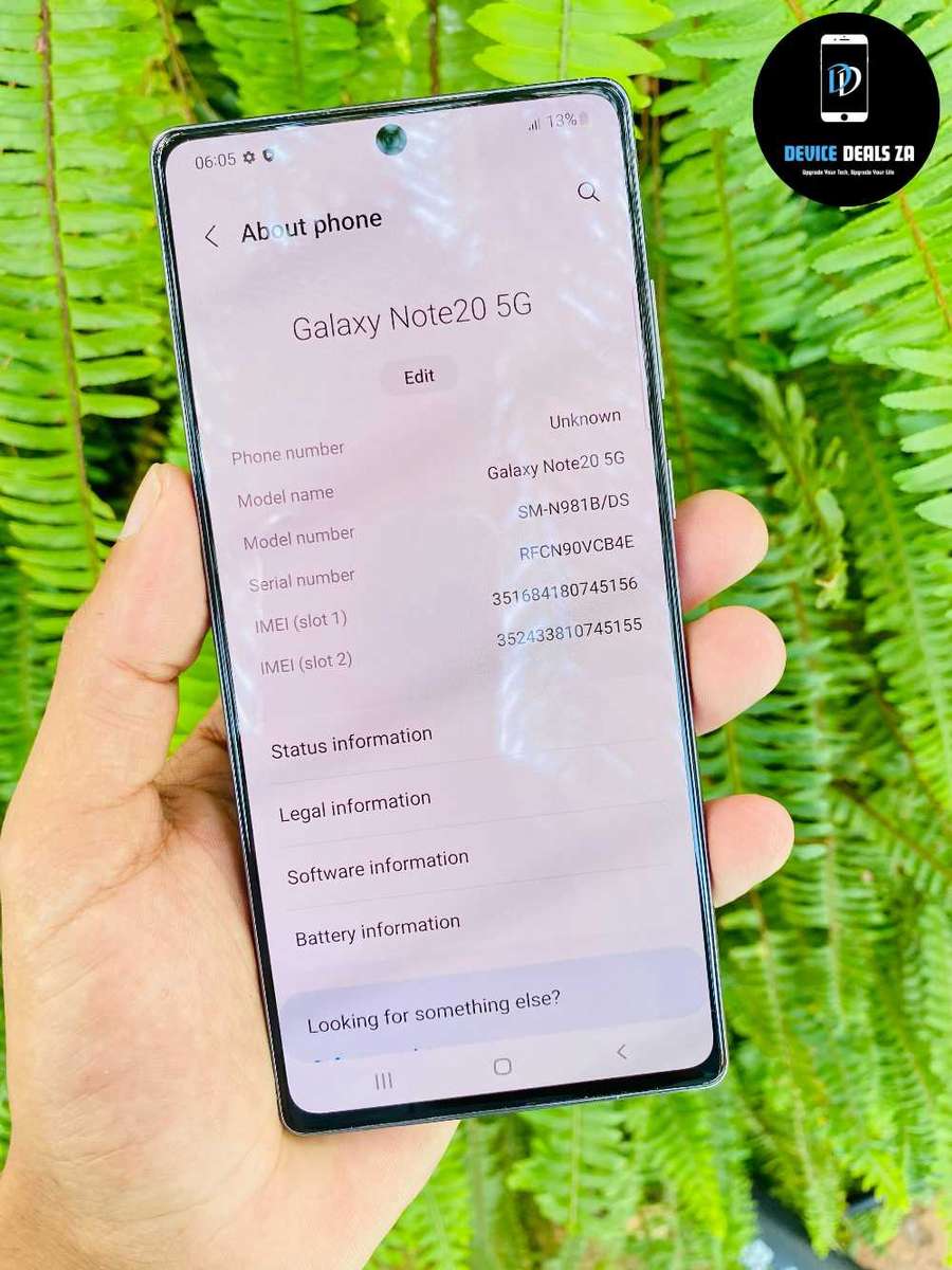 Samsung Galaxy Note 20 - Dual Sim