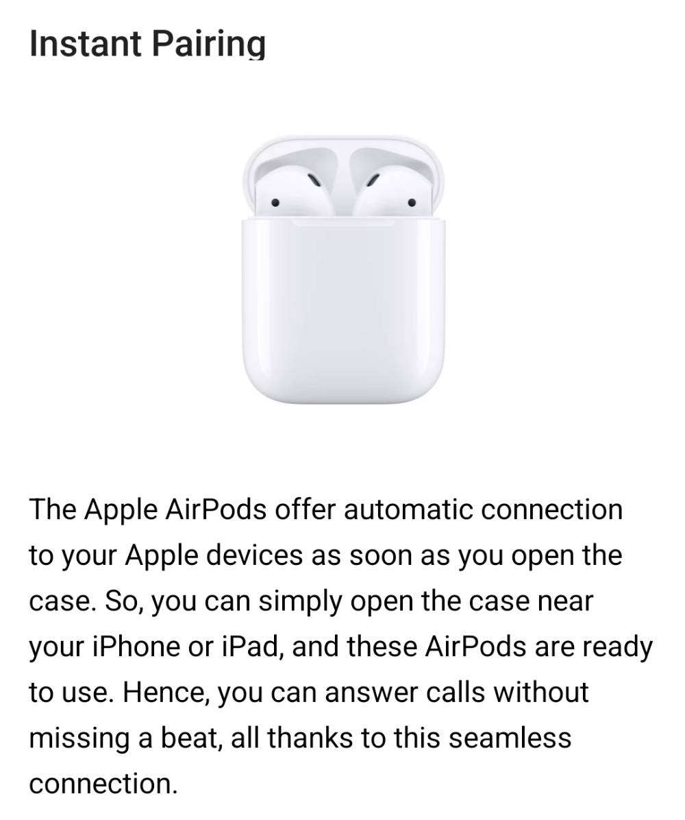 Wireless Apple Airpods Gen 4 (Active Noise Cancelation)