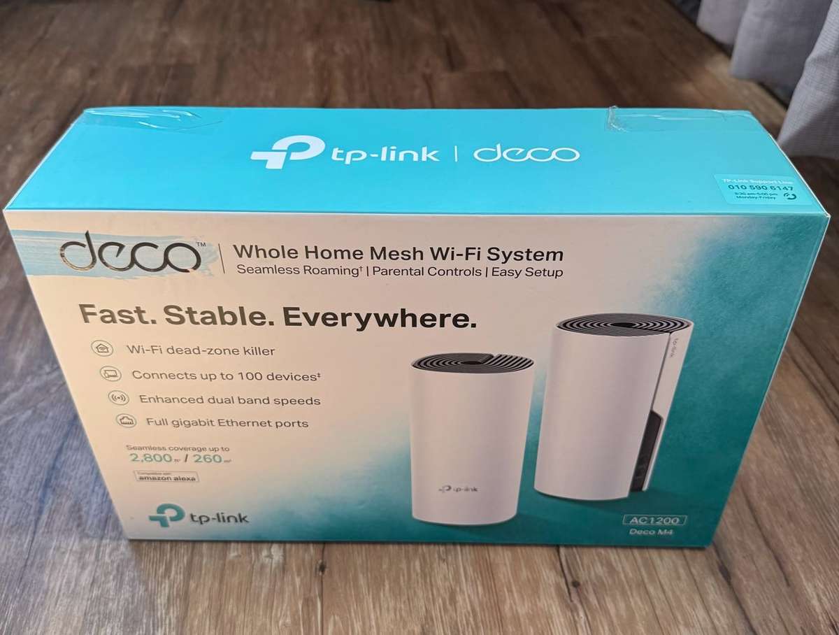 tp-link Deco M4 2-pack Mesh WiFi System - Like New