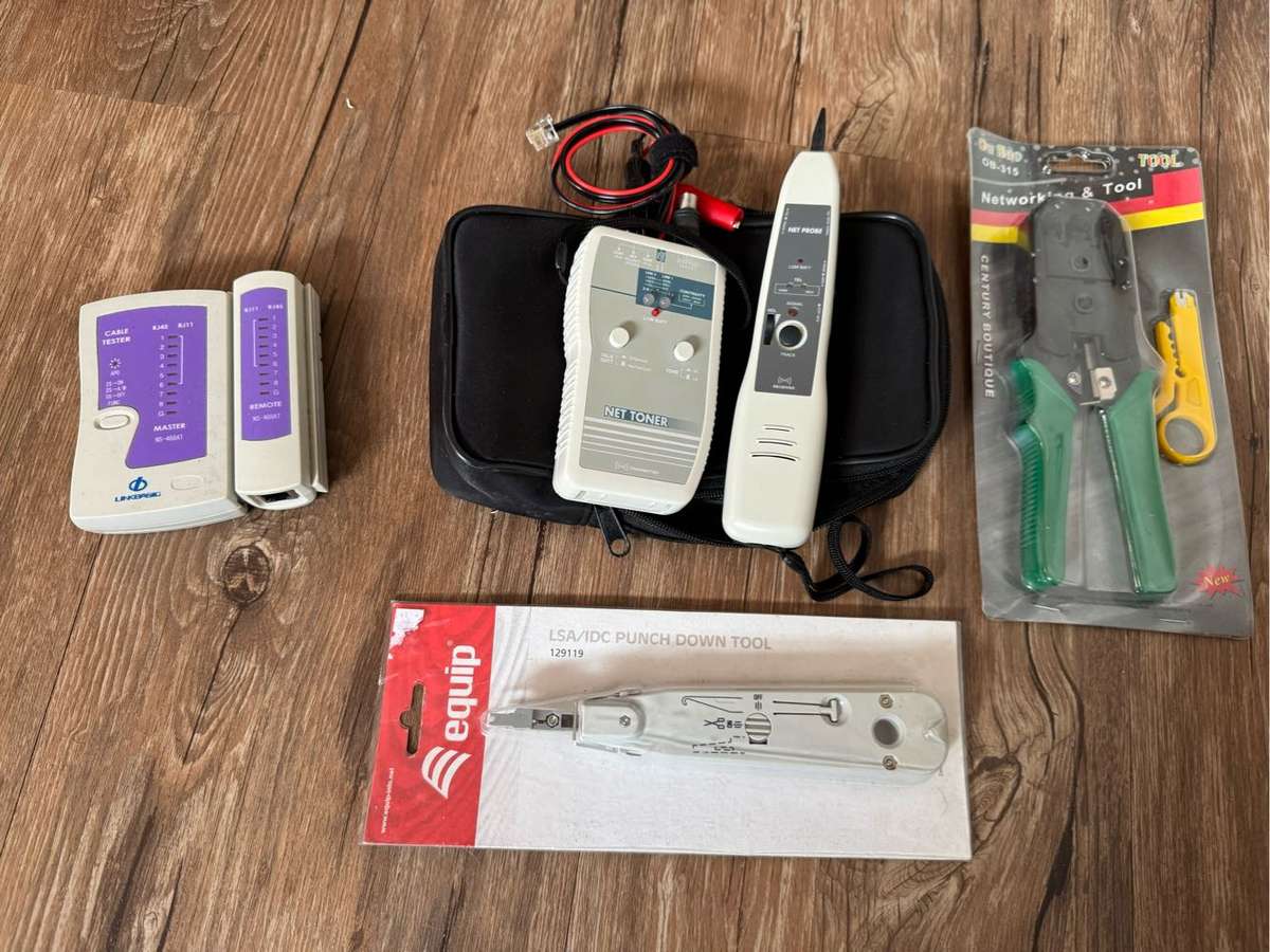 Networking Cabling Tools Bundle