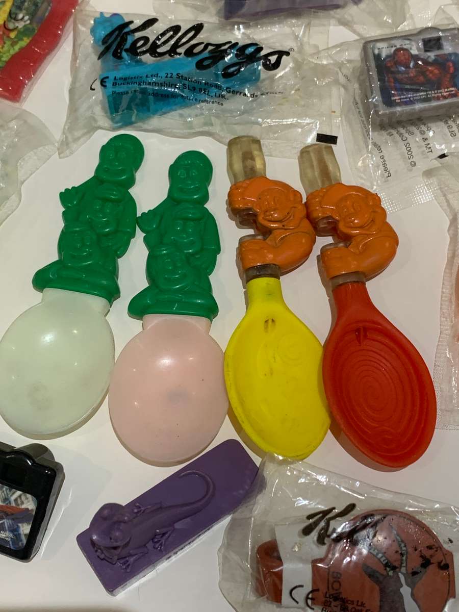 Kelloggs Cereal Box Toy Nostalgia - Through The Years