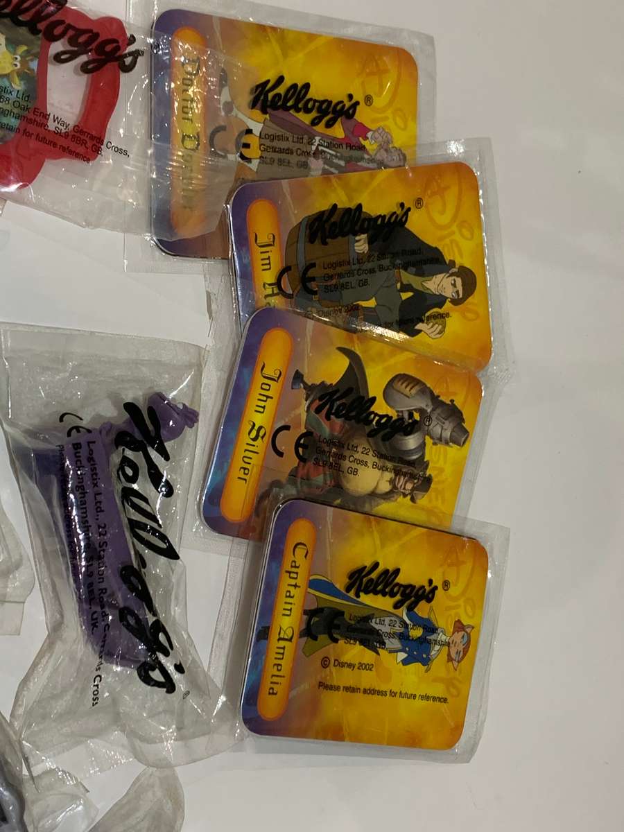 Kelloggs Cereal Box Toy Nostalgia - Through The Years