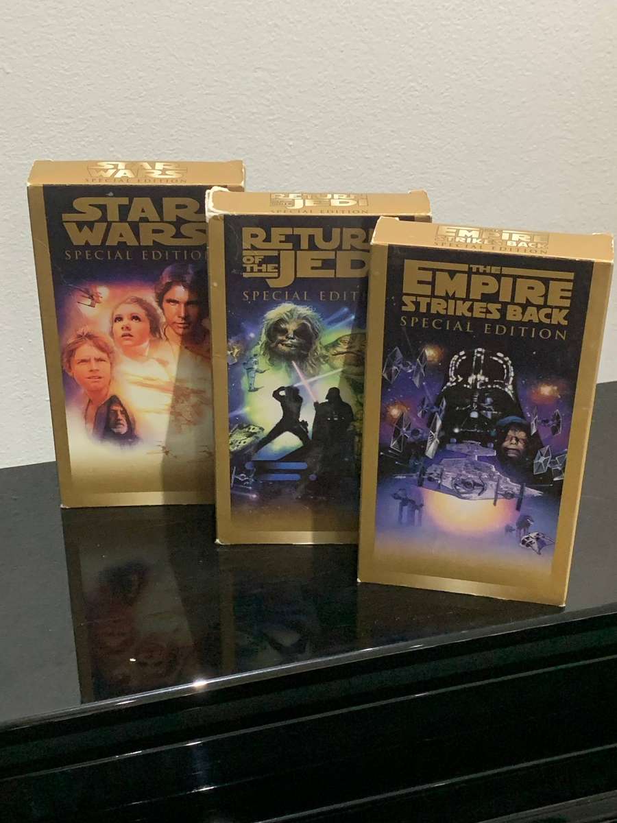 Star Wars Trilogy - VHS Box Set  90s Era