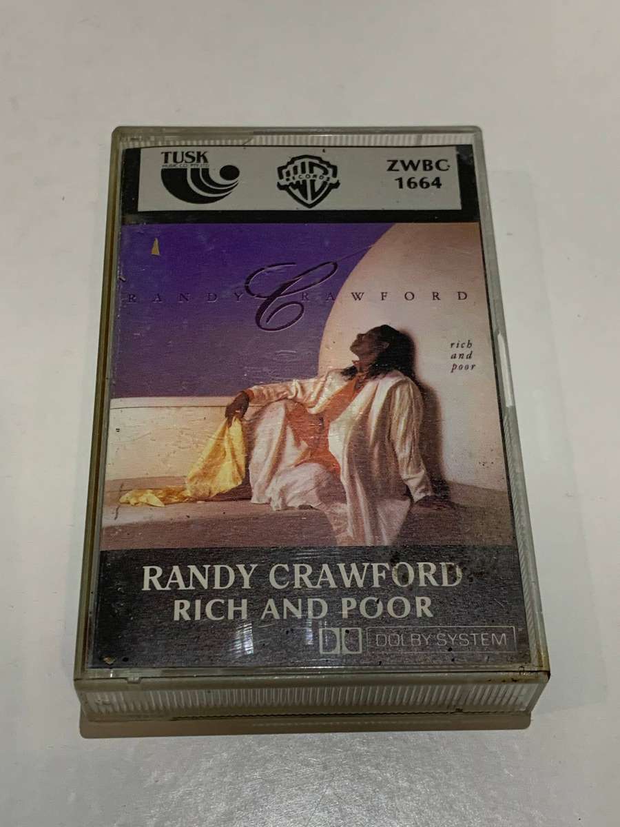 Cassette Tape - Randy Crawford . Rich and Poor - Not Tested / See Pics