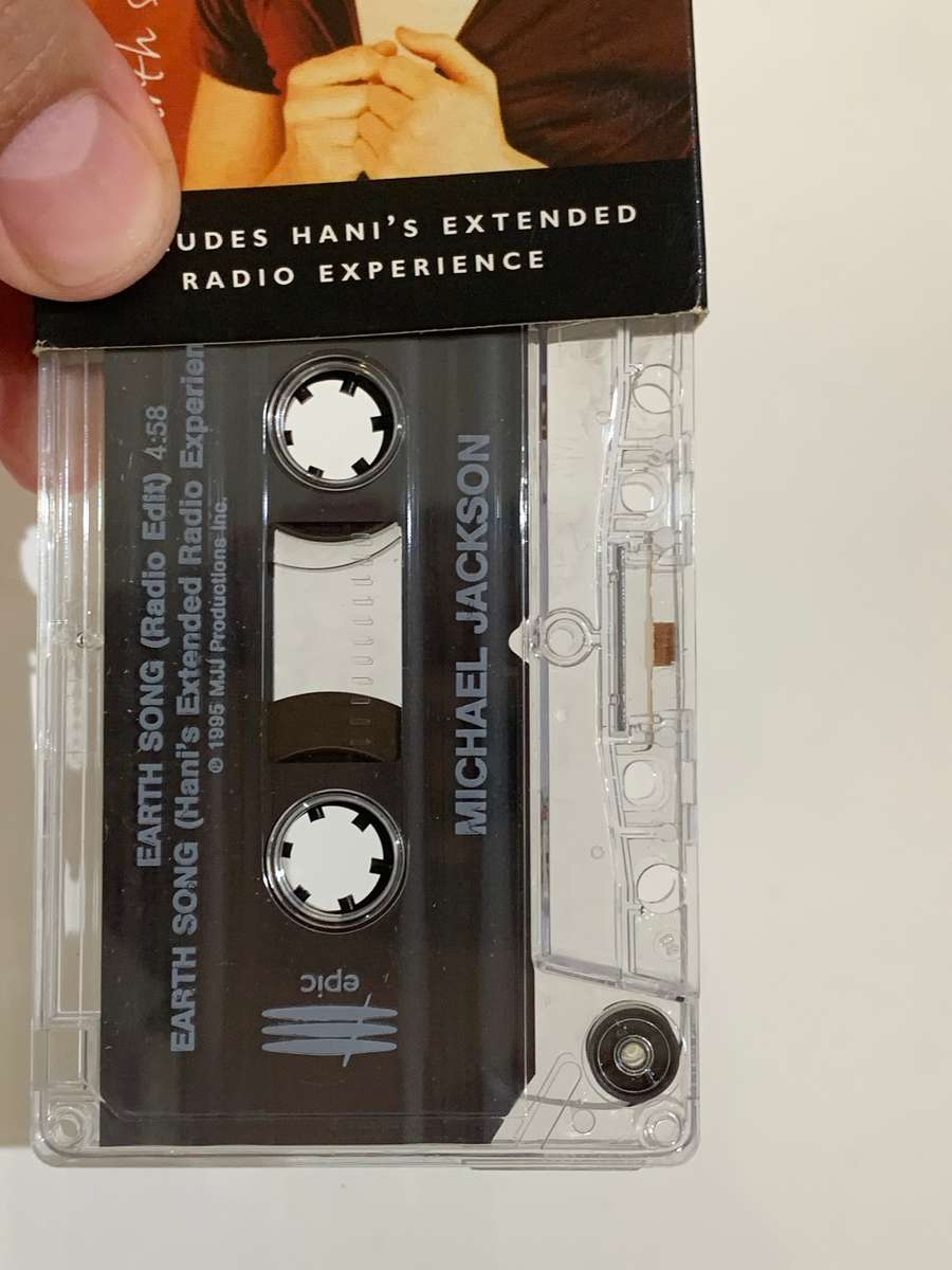 Cassette Tape - Michael Jackson . Earth Song  - Not Tested / See Pics To Assesses