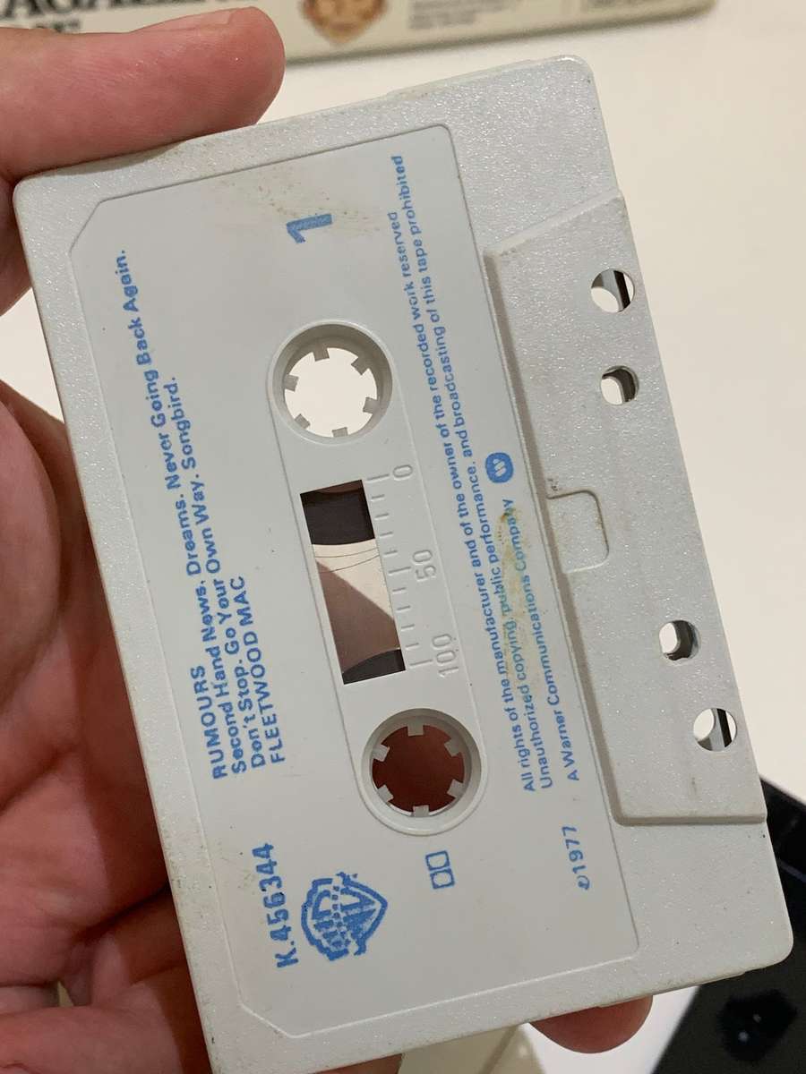 Cassette Tape - Fleetwood Mac . Rumours - Not Tested / See Pics To Assesses