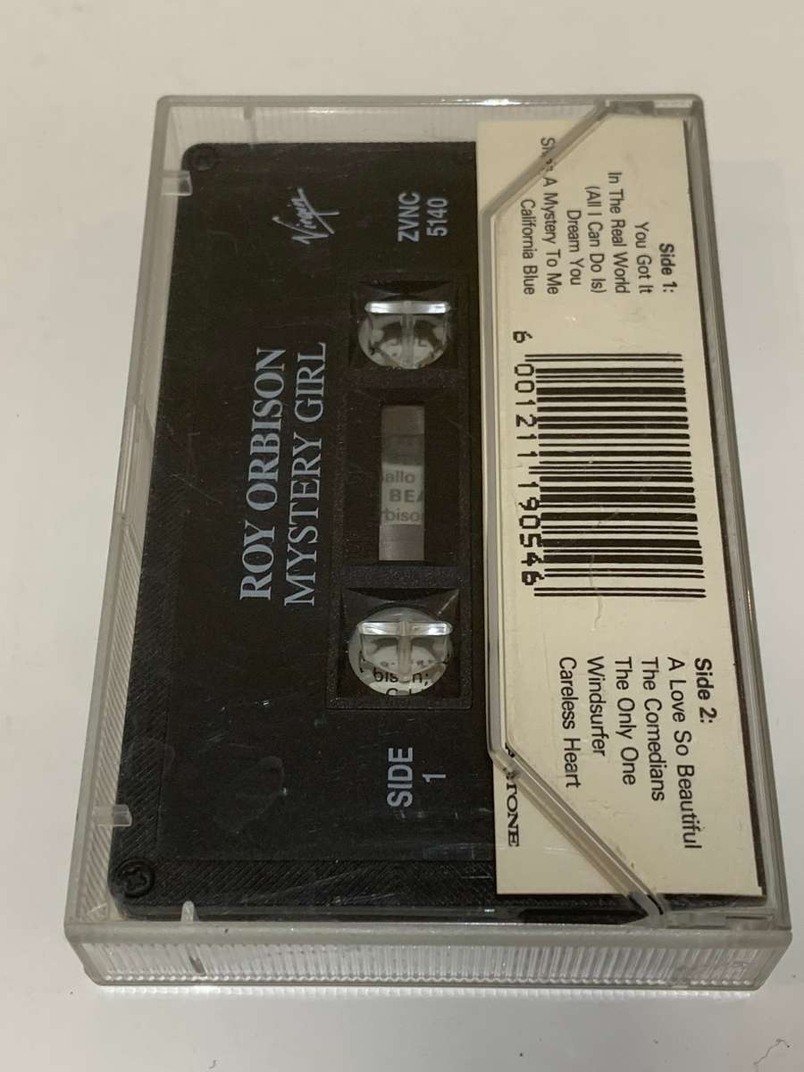 Cassette Tape - Roy Orbison . Mystery Girk - Not Tested / See Pics To Assesses