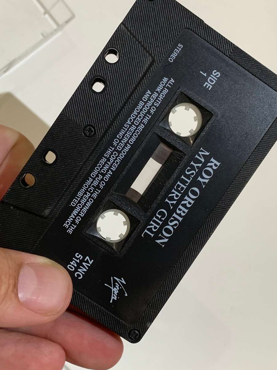 Cassette Tape - Roy Orbison . Mystery Girk - Not Tested / See Pics To Assesses