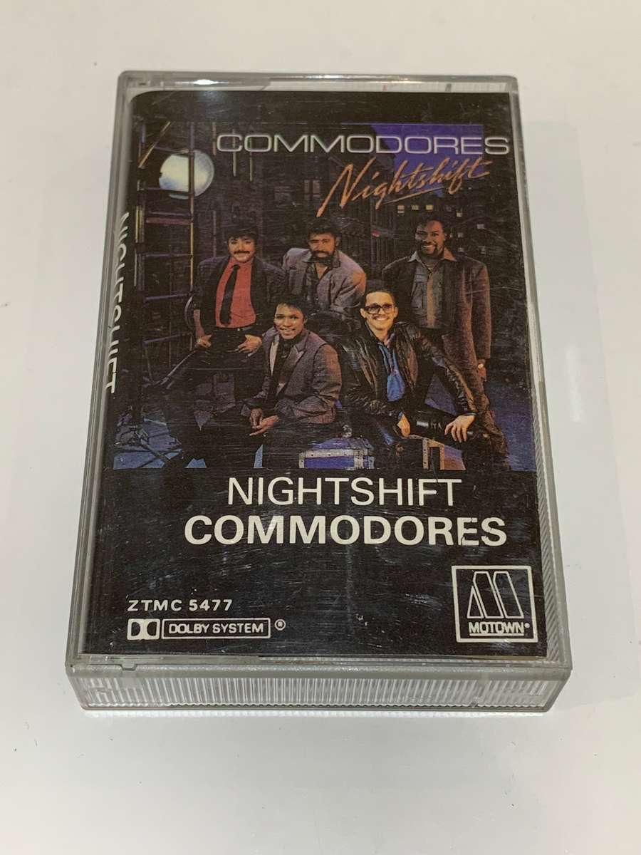 Cassette Tape - The Commodores . Night Shift - Not Tested / See Pics To Assesses