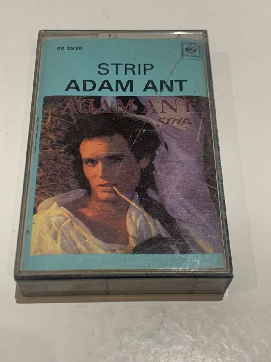 Cassette Tape - Strip . Adam Ant - Not Tested / See Pics