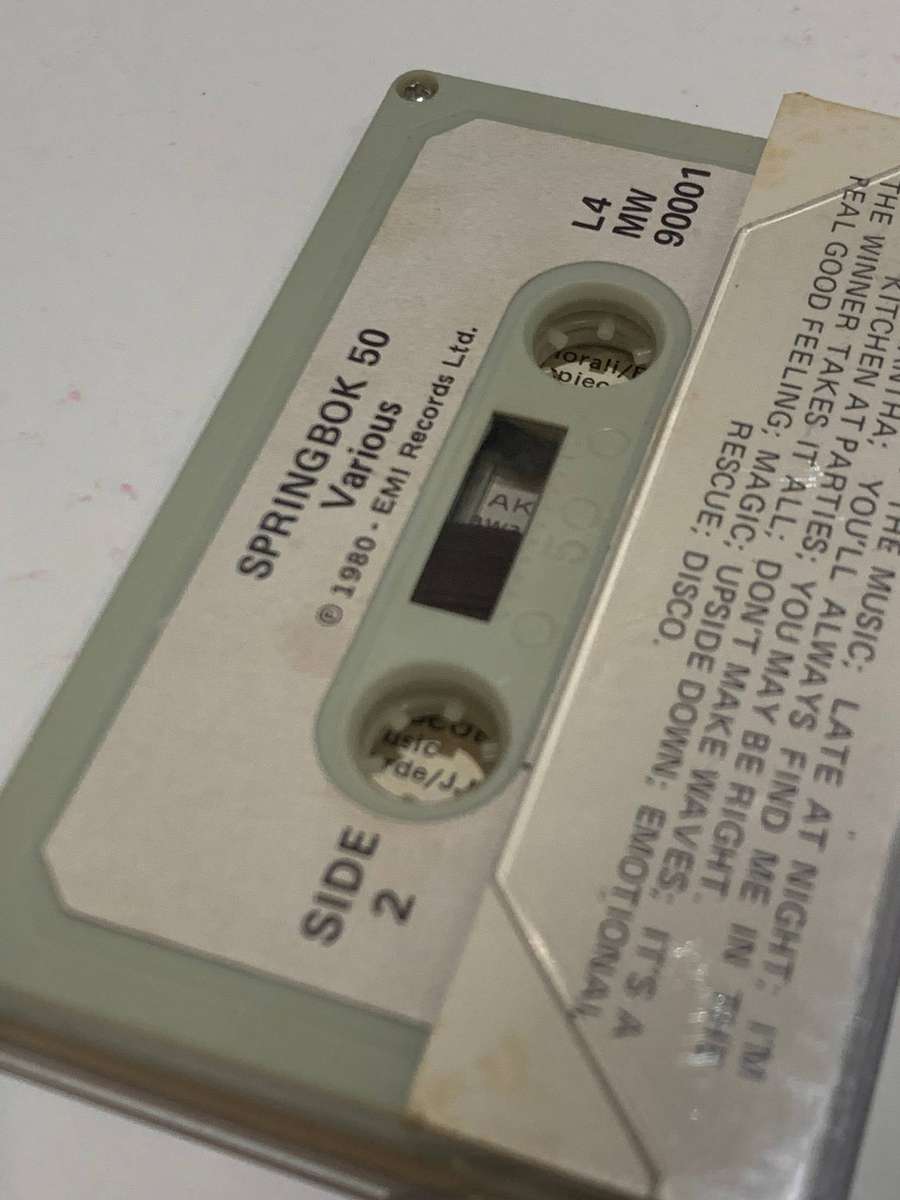 Cassette Tape - Springbok 50 . Various - Not Tested / See Pics