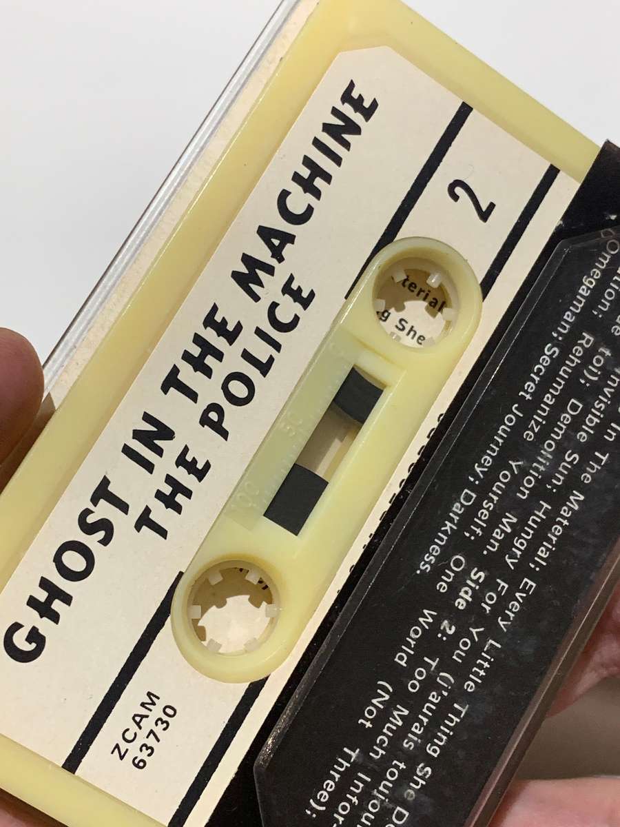 Cassette Tape - The Police. Ghost In The Machine - Not Tested / See Pics