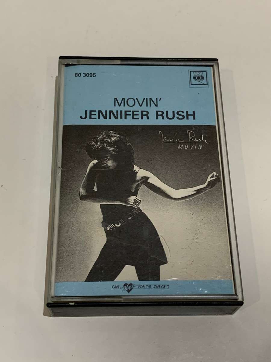Cassette Tape - Jennifer Rush . Movin - Not Tested / See Pics