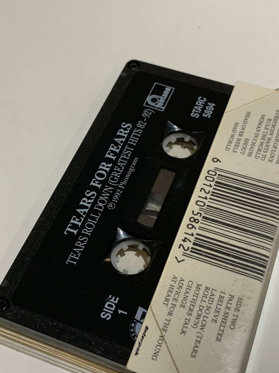 Cassette Tape - Tears For Fears . Greatest Hits - Not Tested / See Pics