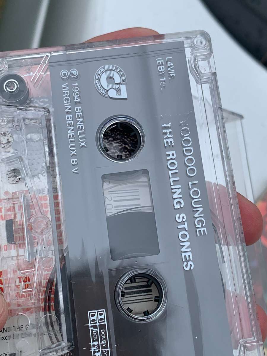 Cassette Tape - Rolling Stones . Voodoo Lounge - Not Tested / See Pics