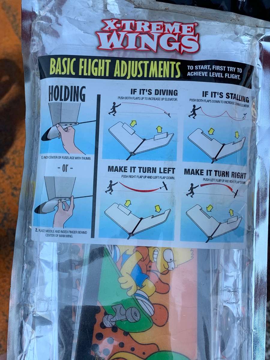 The Simpsons - X-Treme Toy Glider