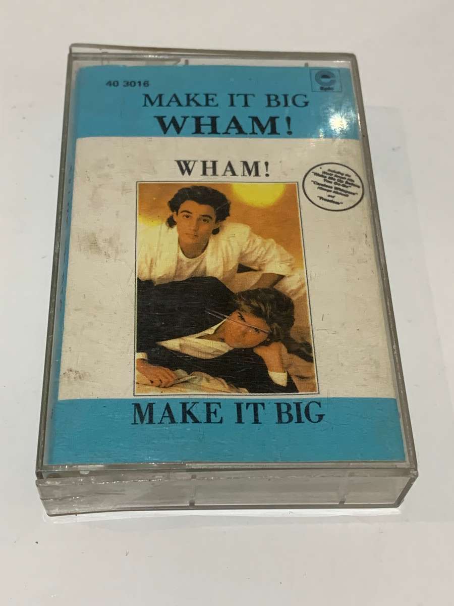 Cassette Tape - Wham . Make It Big - Not Tested / See Pics