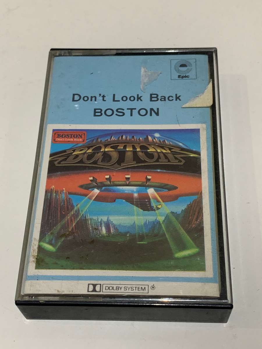 Cassette Tape - Boston . Dont Look Back - Not Tested / See Pics