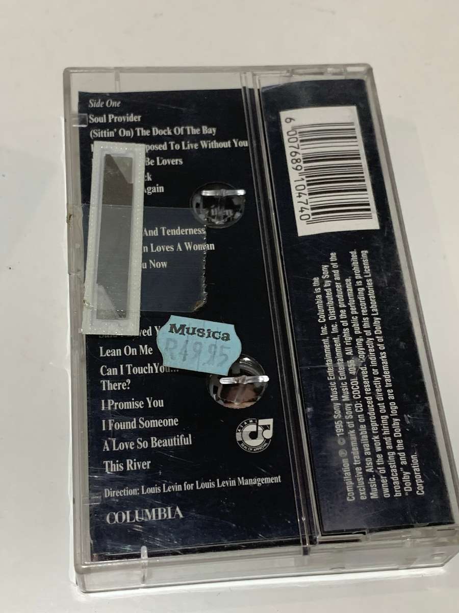 Cassette Tape - Michael Bolton . Greatest Hits 1985 To 1995 - Not Tested / See Pics