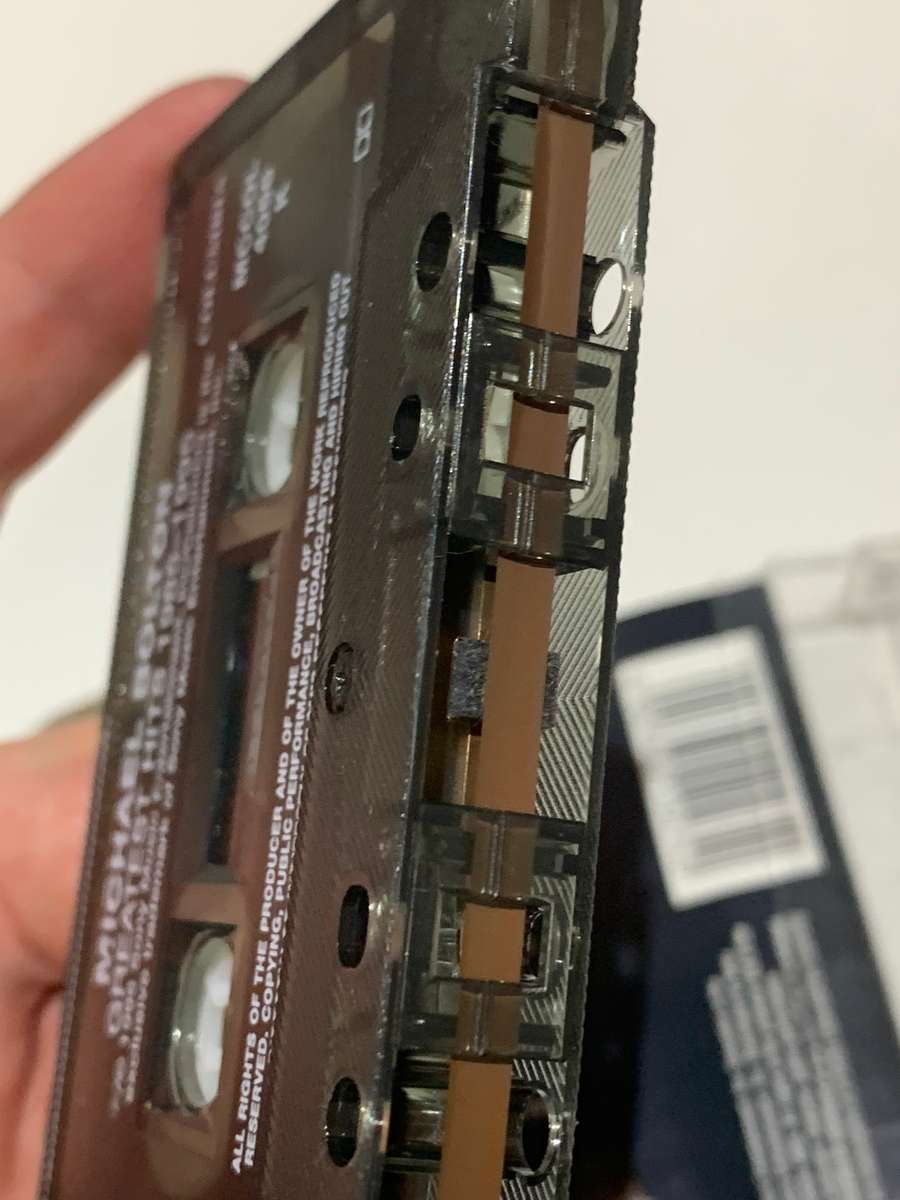 Cassette Tape - Michael Bolton . Greatest Hits 1985 To 1995 - Not Tested / See Pics