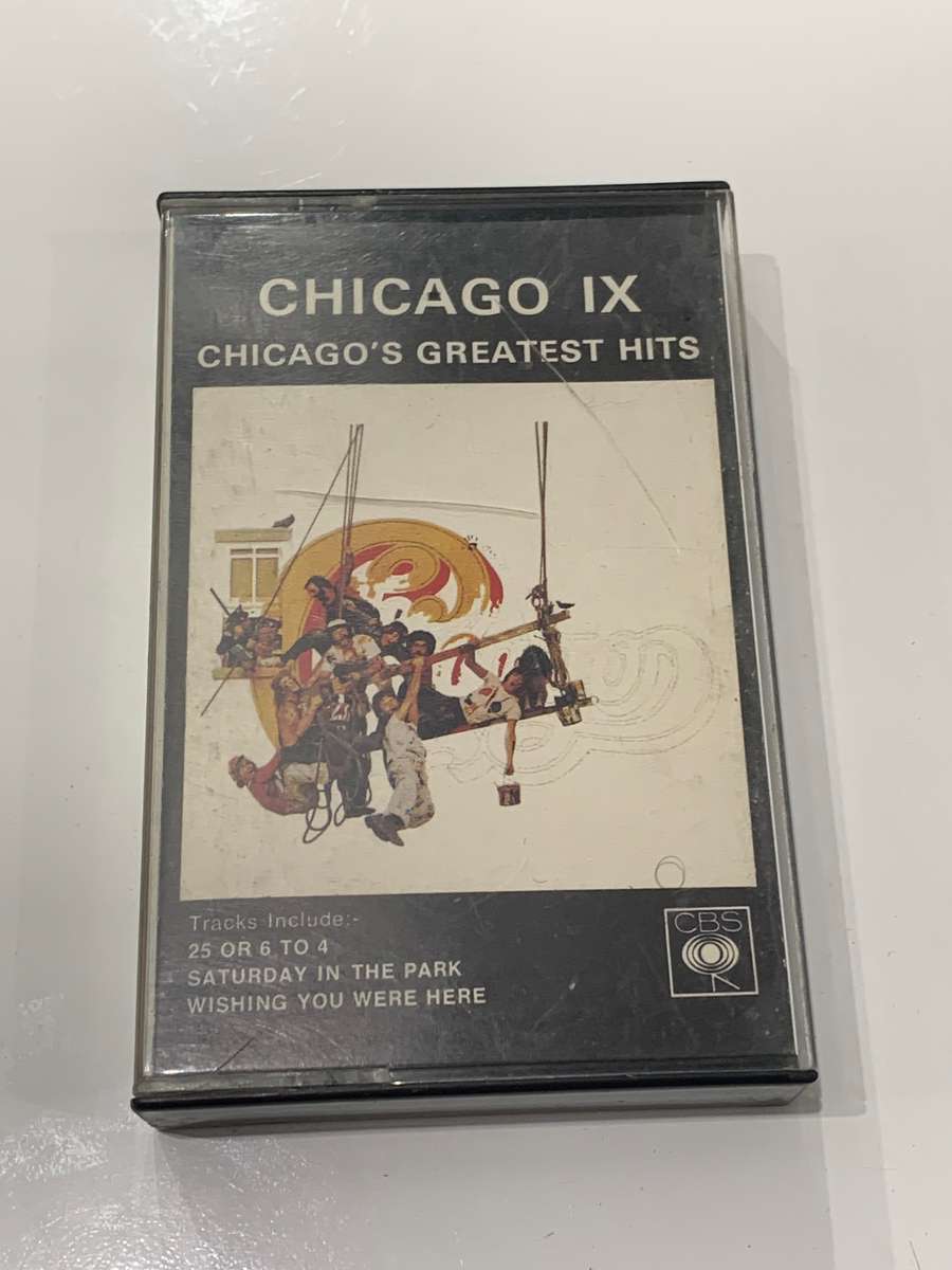 Cassette Tape - Chicago . Greatest Hits - Not Tested / See Pics