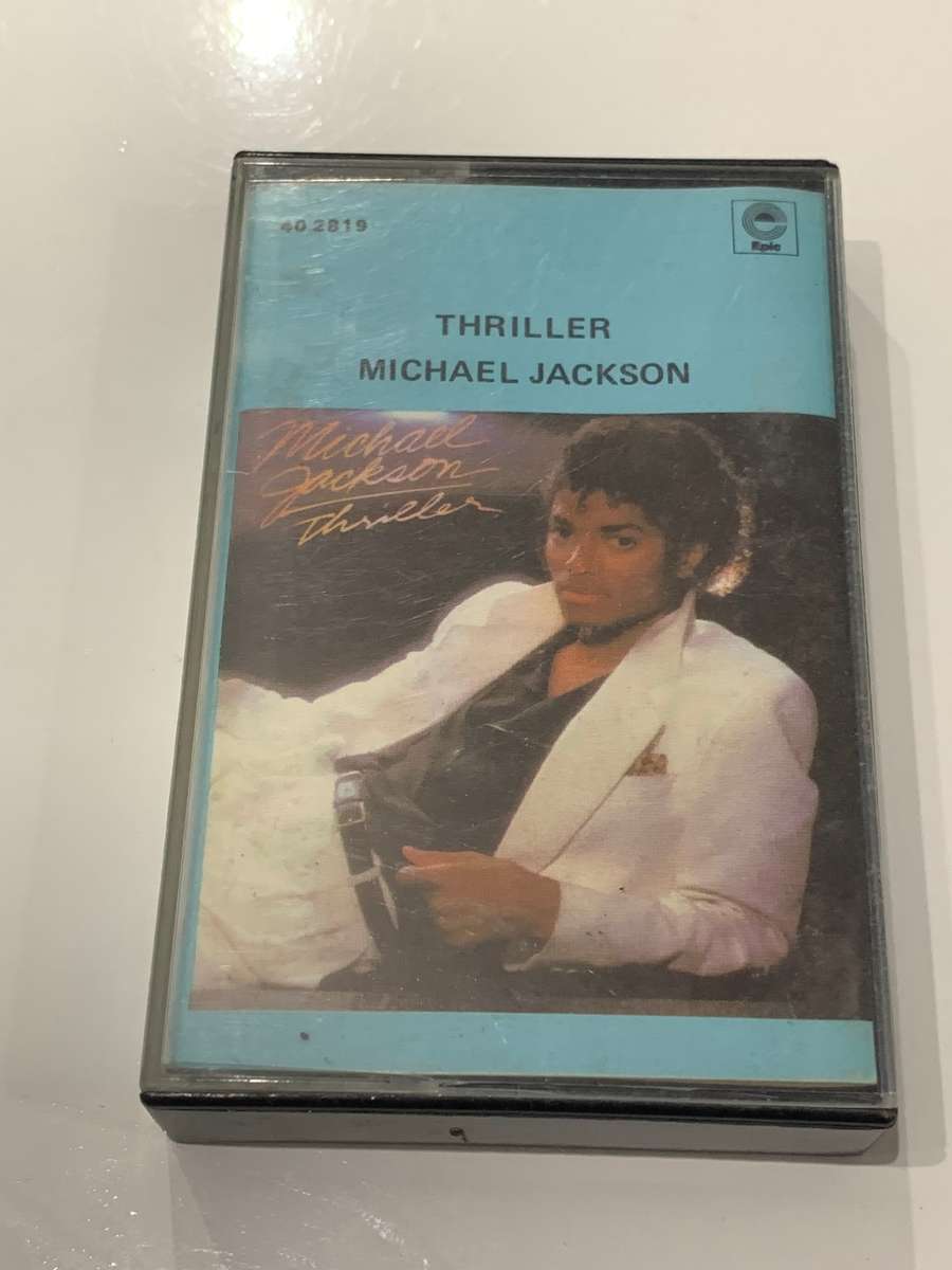 Cassette Tape - Michael Jackson . Thriller - Not Tested / See Pics