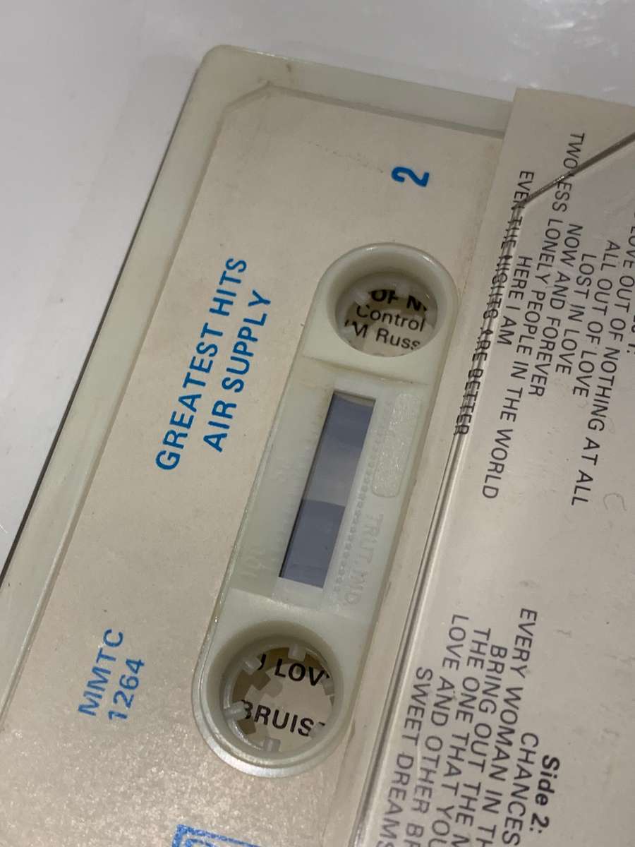 Cassette Tape - Air Supply . Greatest Hits - Not Tested / See Pics