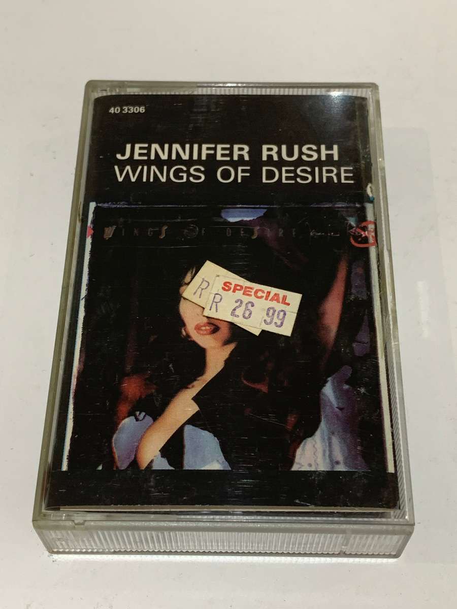 Cassette Tape - Jennifer Rush . Wings Of Desire - Not Tested / See Pics