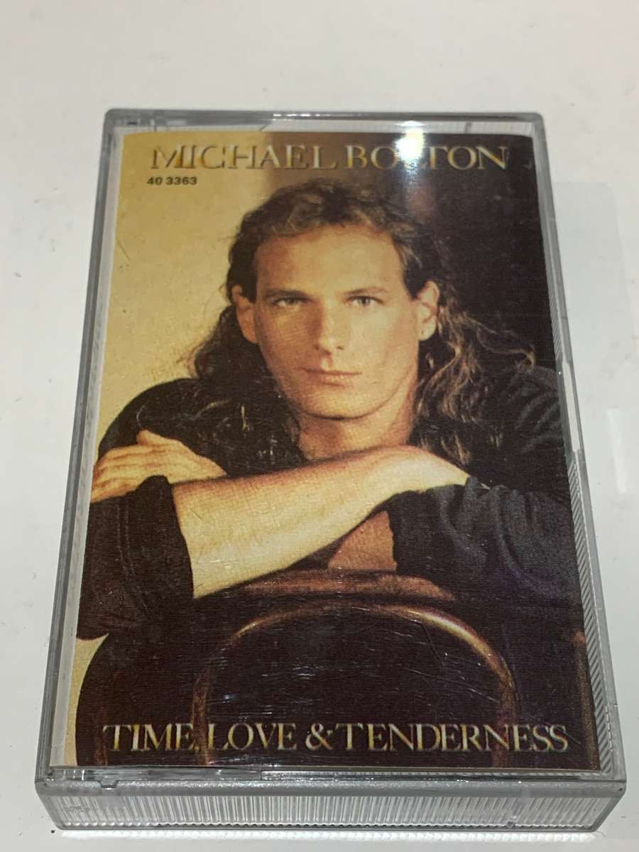 Cassette Tape - Michael Bolton . Time, Love & Tenderness - Not Tested / See Pics