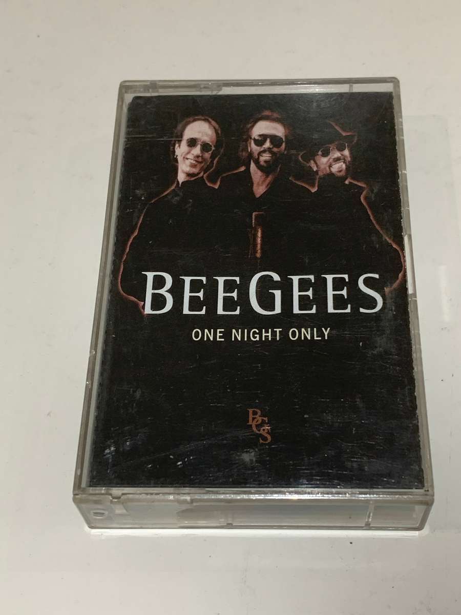 Cassette Tape - Bee Gees . One Night Only - Not Tested / See Pics