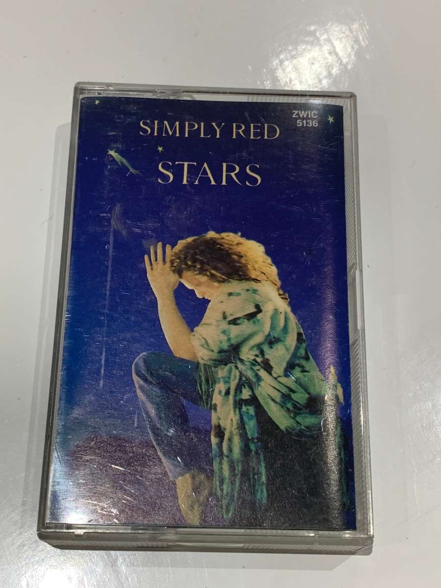 Cassette Tape - Simply Red . Stars - Not Tested / See Pics