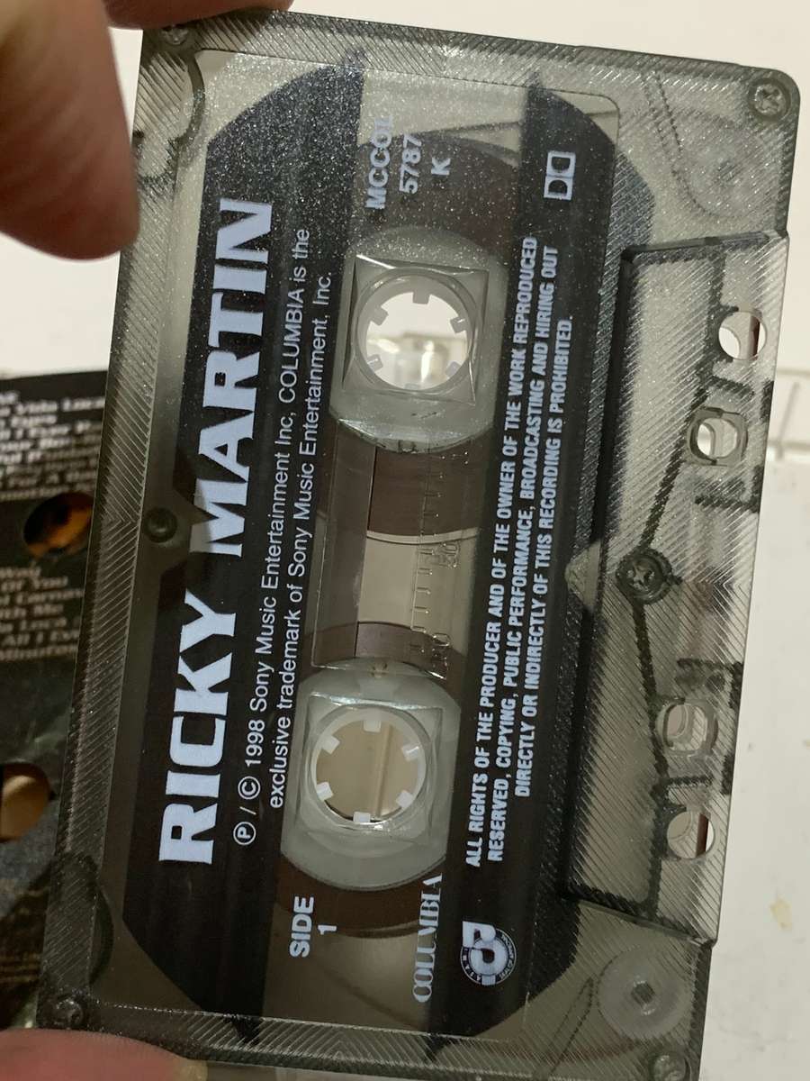 Cassette Tape - Ricky Martin - Not Tested / See Pics