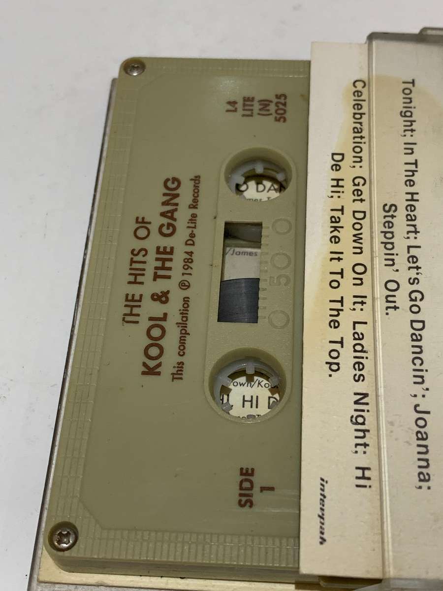 Cassette Tape - The Hits Of . Kool & The Gang - Not Tested / See Pics
