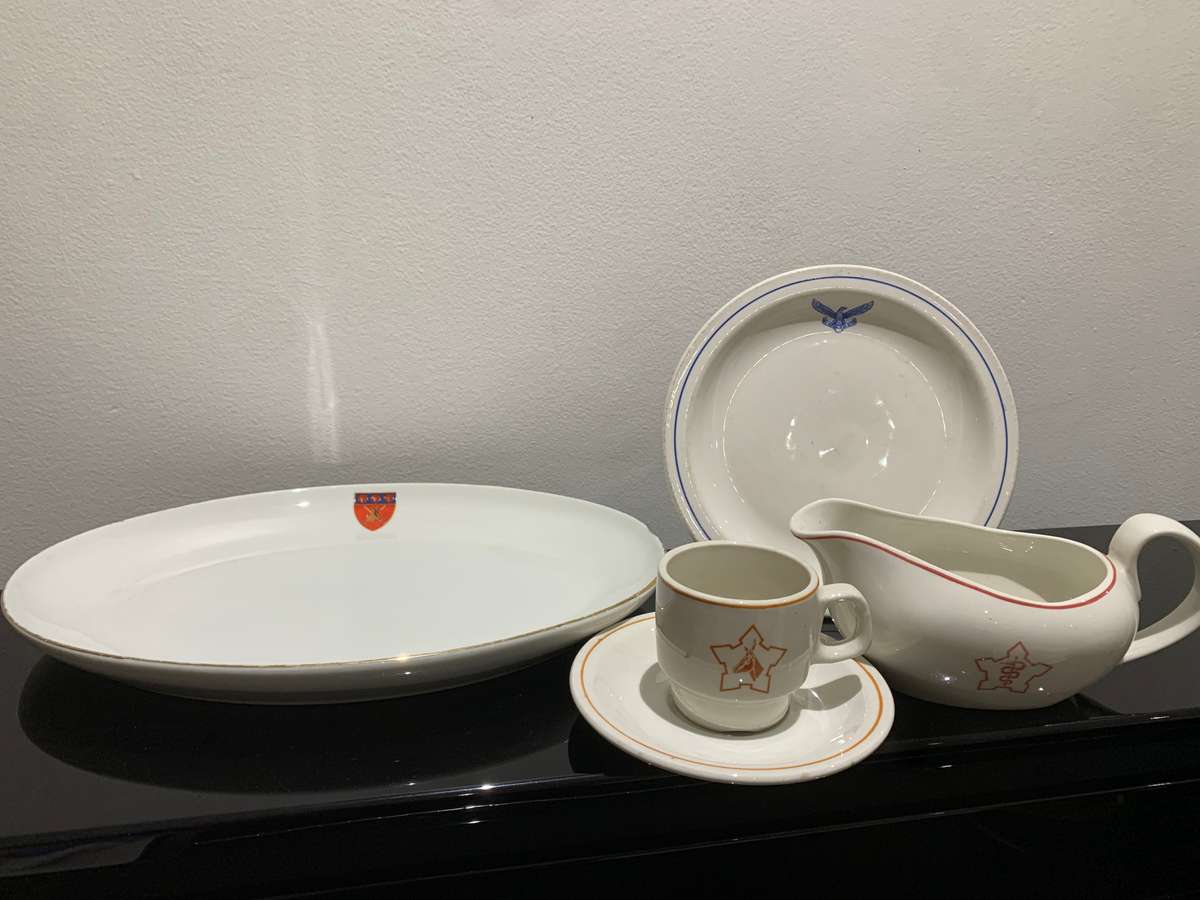 SA Army & Airforce - Branded - Continental Dinner Ware - Military / Militaria