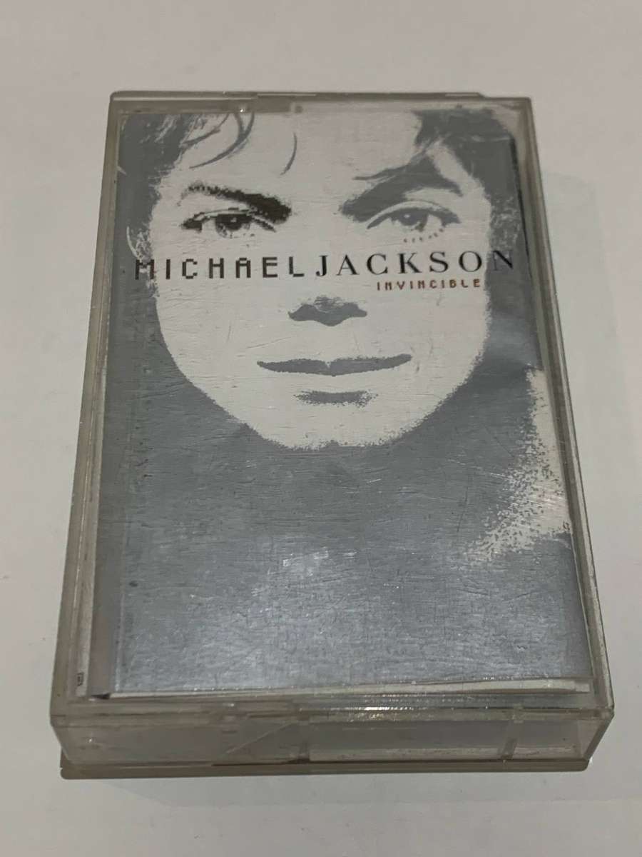 Cassette Tape - Michael Jackson . Invincible - Not Tested / See Pics
