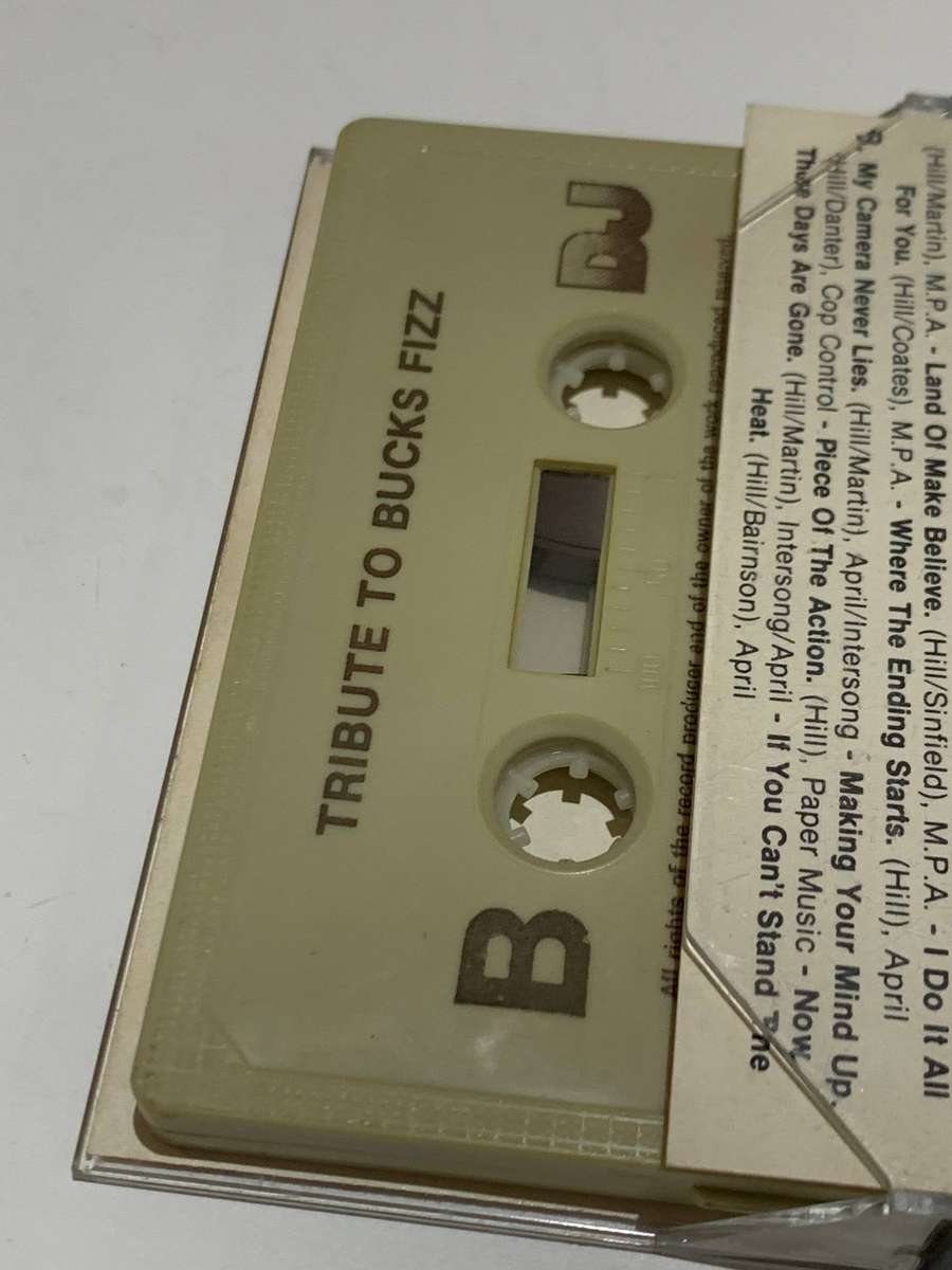 Cassette Tape - Tribute To Bucks Fizz - Not Tested / See Pics