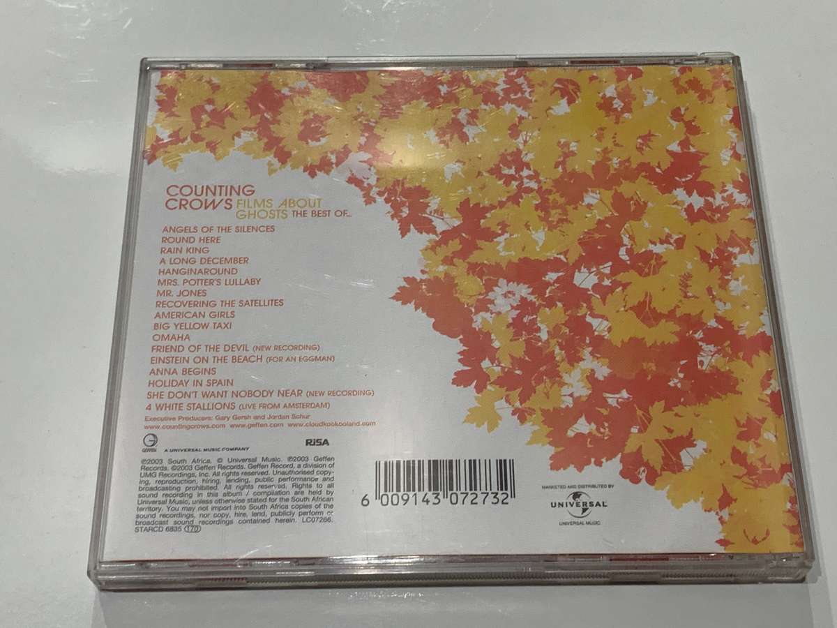 CD - Counting Crows: Films About Ghosts - Best Of