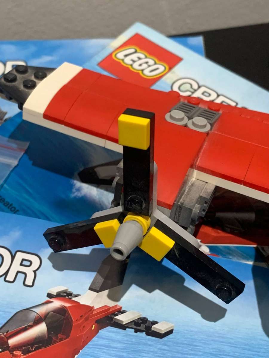 Original LEGO 3 in 1 Creator With All 3 Instruction Manuals  99% Complete (See Left Propellor)