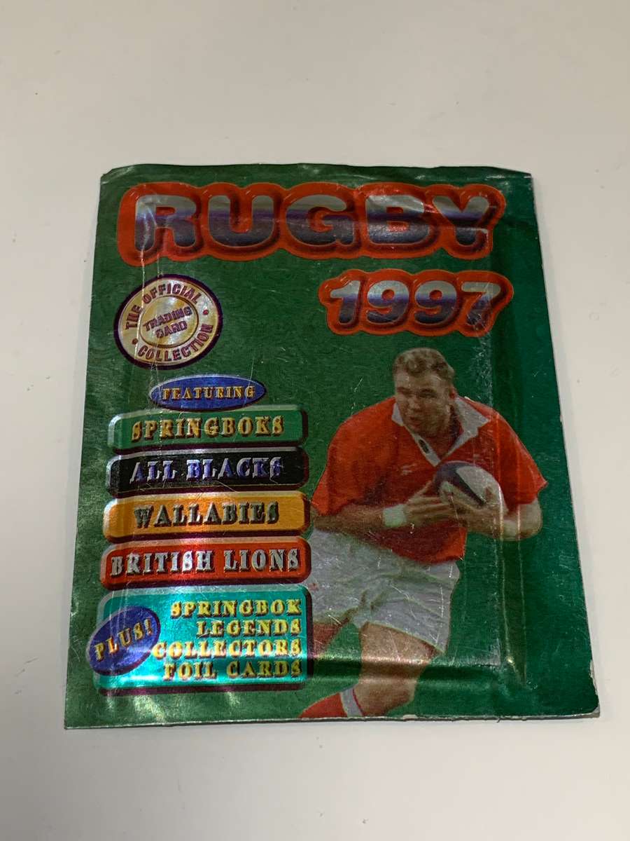 Sealed Pack Of Trading Cards - Rugby 1997