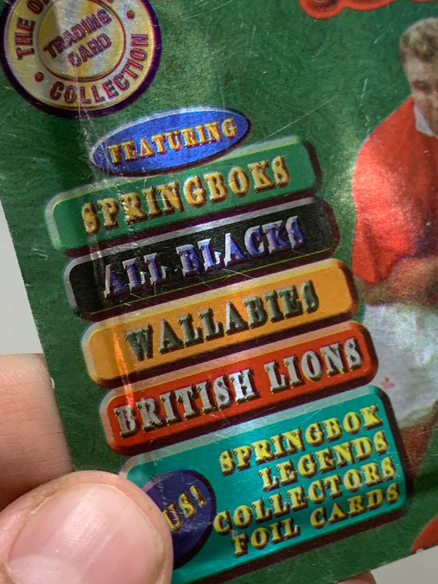 Sealed Pack Of Trading Cards - Rugby 1997