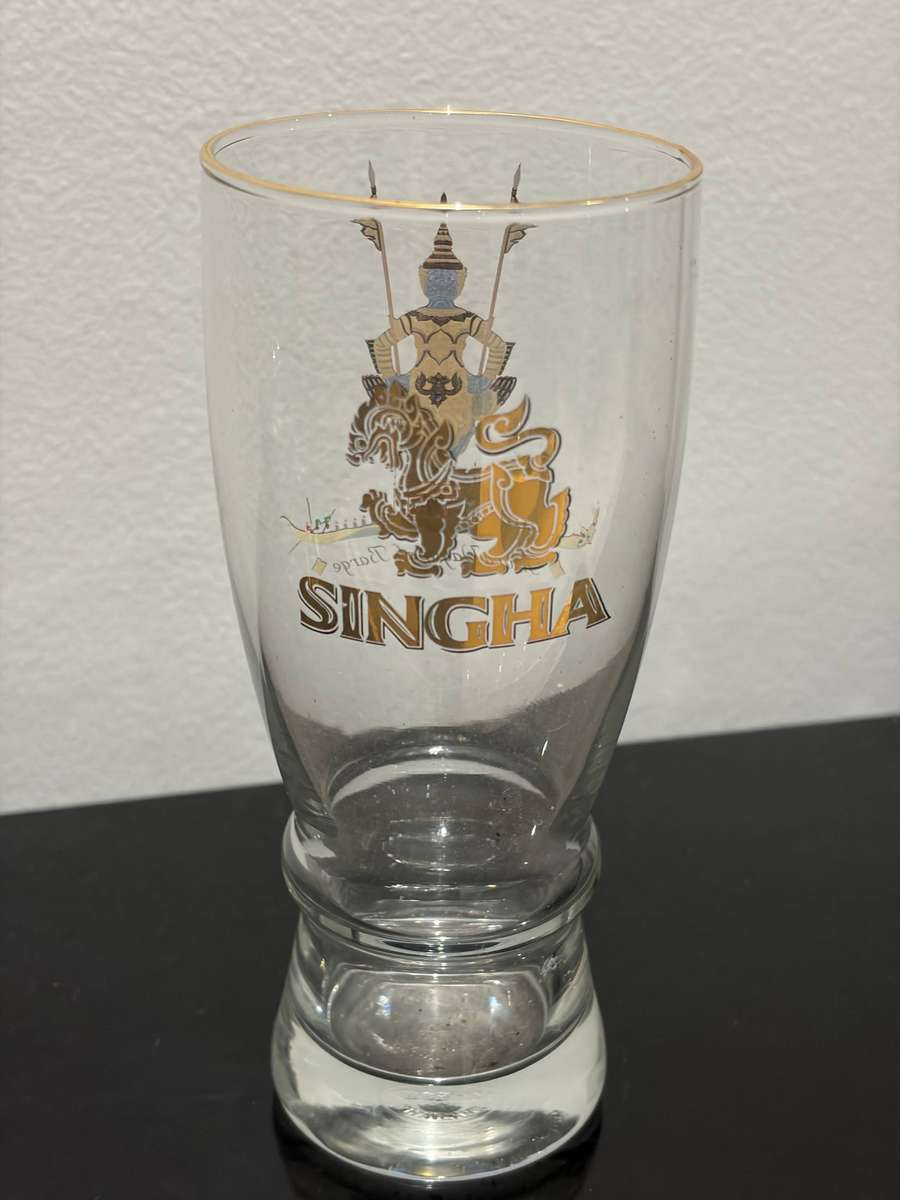 Singha Beer Glass - Build Your Collection