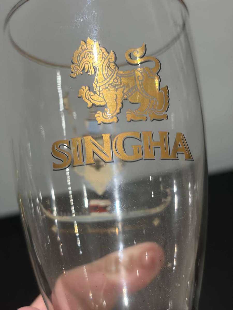 Singha Beer Glass - Build Your Collection