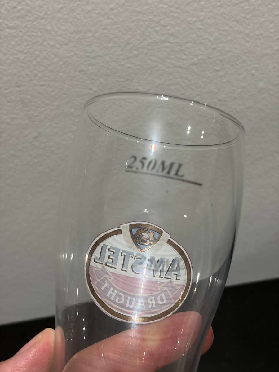 Vintage Amstel Beer Glass - Build Your Collection