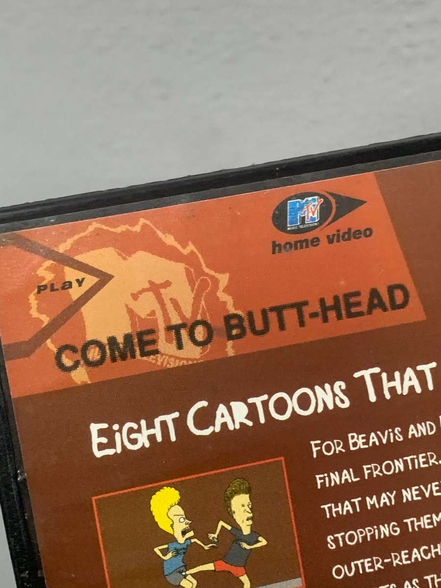 Retro VHS Tape . MTVs Beavis & Butt-Head  Get Lucky