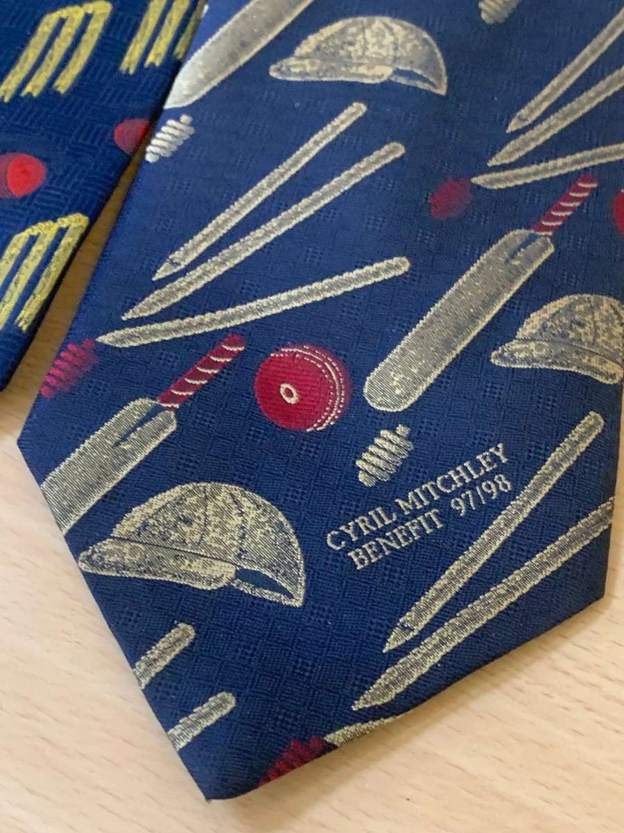 5 x SA Sporting Themed Ties  Rugby & Cricket  Includes WC