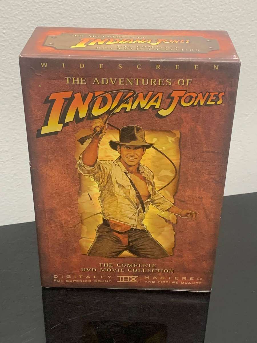 Indiana Jones Box DVD Set - Mint Condition