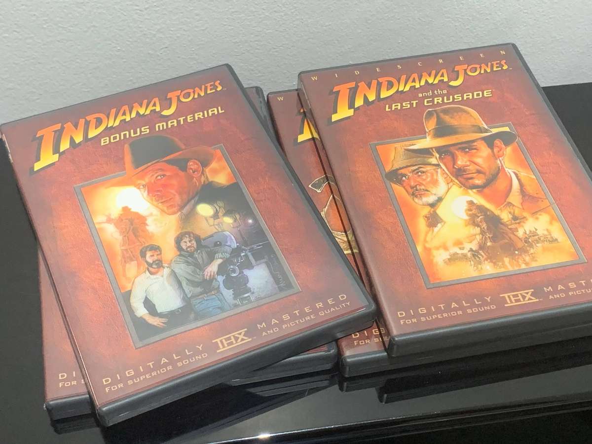 Indiana Jones Box DVD Set - Mint Condition